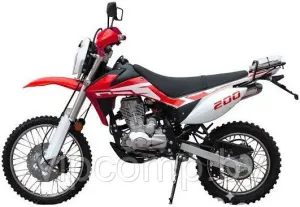 Мотоцикл Racer Enduro RC200GY-C2 (красный) фото