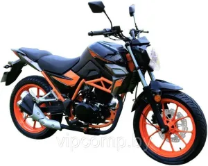 Мотоцикл Shineray Nitro 250 (черный/оранжевый) фото