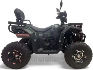 Квадроцикл Motax Grizlik W200 Lux (черный/зеленый камуфляж) фото