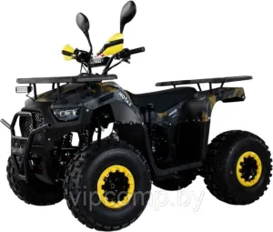 Квадроцикл Motax Grizlik Super Lux 2024 (черный/желтый камуфляж) фото