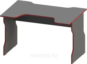 Геймерский стол Mebelain Vardig К1 (антрацит/красный) фото