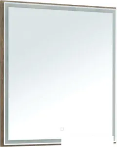 Aquanet Зеркало Nova Lite 75 LED 00249513 (дуб рустикальный) фото