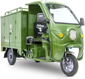 Грузовой электроскутер Rutrike КАРГО 1500 60V 1000W (зеленый) фото