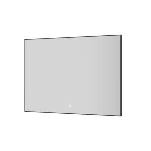 Зеркало Boheme Modern 100x70 с подсветкой, сенсорным выключателем, антизапотеванием, графит фото