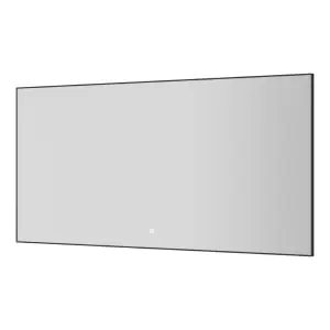 Зеркало Boheme Modern 140x70 с подсветкой, сенсорным выключателем, антизапотеванием, графит фото