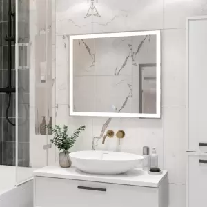 Зеркало Континент Clamm LED 80x70 с подогревом фото