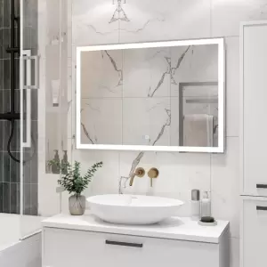Зеркало Континент Clamm LED 100x70 с подогревом фото