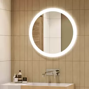 Зеркало Континент Rinaldi LED D77 с подсветкой и сенсорным управлением фото