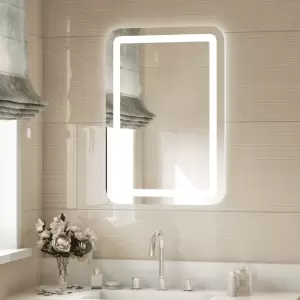 Зеркало Континент Lucia LED 80x90 с подсветкой и сенсорным управлением фото