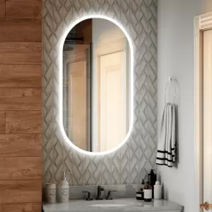 Зеркало Континент Delight LED 55x100 с подсветкой и сенсорным управлением фото