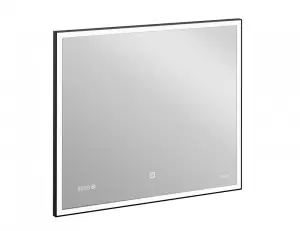 Зеркало Cersanit Led 011 Design 100x80 (с подсветкой и часами) фото
