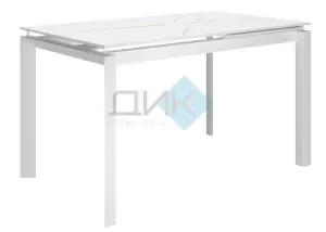 Стол обеденный DikLine KT120 White фото