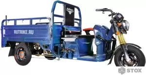 Грузовой электроскутер Rutrike Гибрид 1500 60V1000W (синий) фото