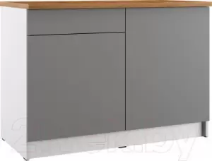 Шкаф-стол кухонный Eligard Urban ШСКс 120 (дымчатый алмаз/дуб бунратти) фото