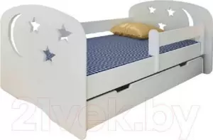Кровать-тахта Мебель детям Ночь 80x180 Н-180 фото