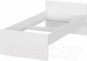 Каркас кровати NN мебель Токио 90x200 (белый текстурный) фото