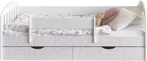 Кровать-тахта детская Мебель детям Классика 80x180 К-180 (белый) фото
