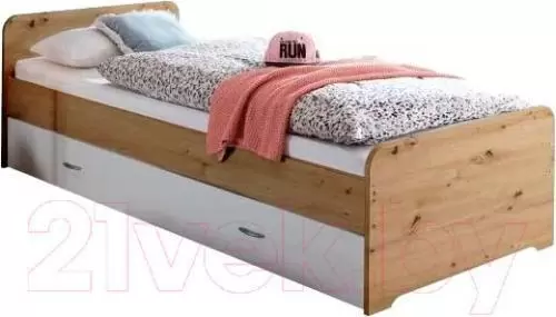Двухъярусная выдвижная кровать Dipriz Duplo 90x200 / Д.80045.2 (артизан/белый) фото