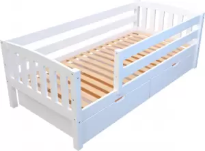 Кровать-тахта детская Elis Паулина 160x80 без ящиков (белый) фото