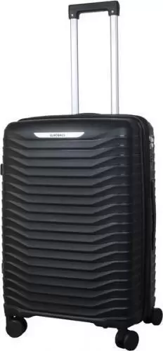 Чемодан на колесах EUROBAGS PP-N21 (S, черный) фото