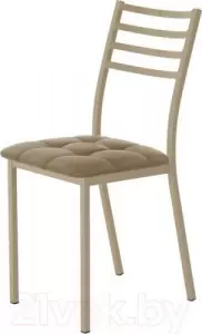 Стул AMC Comfort 4К10.4 (кожзам какао/капучино) фото