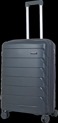 Чемодан на колесах EUROBAGS PP-N86 (S, графит) фото