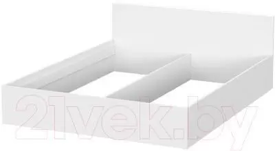 Каркас кровати NN мебель Токио универсальный 160x200 (белый текстурный) фото