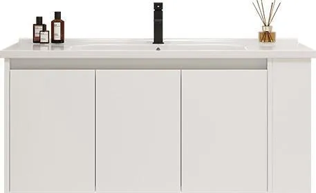 Тумба с умывальником Saniteco WSED250916005-2 (белый) фото