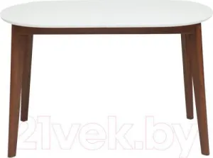 Обеденный стол Tetchair Bosco раскладной (белый/коричневый) фото