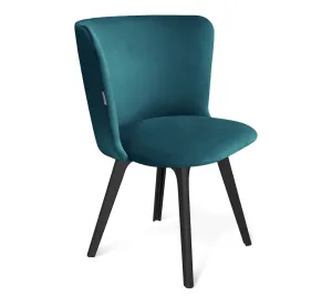 Стул Sheffilton SHT-ST36/S195 альпийский бирюзовый/черный фото