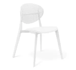 Стул Sheffilton SHT-S111-P артикул СТ-327 белый/белый фото