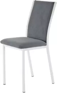 Стул AMC Comfort 2 Г Т6.5 (ткань графит/белый) фото