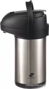 Помповый термос Stinger HP-3000H-2 3л (серебристый/черный) фото