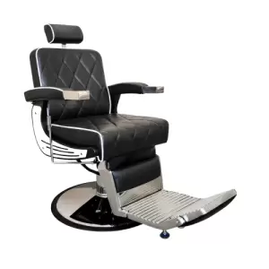 Кресло парикмахерское Reshable Barber chair модель DK-88045 черное фото