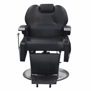 Кресло парикмахерское Reshable Barber chair модель DK-88004 черное фото