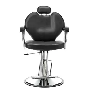 Кресло парикмахерское т.м. Reshable Barber chair модель DK-68026 черное фото