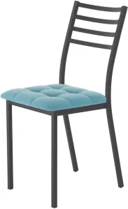 Стул AMC Comfort 4.1.13 (ткань, бирюзовый/черный) фото