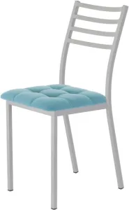 Стул AMC Comfort 4.5.13 (ткань, бирюзовый/серебристый) фото