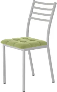 Стул AMC Comfort 4.5.11 (ткань, фисташковый/серебристый) фото