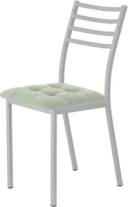 Стул AMC Comfort 4.5.10 (ткань, мятный/серебристый) фото