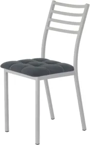 Стул AMC Comfort 4.5.1 (ткань, черный/серебристый) фото