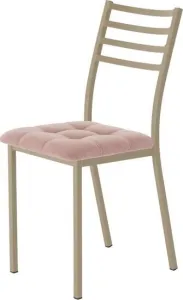 Стул AMC Comfort 4.10.7 (ткань, розовый/капучино) фото
