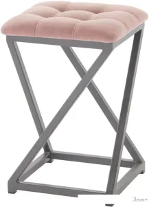 Табурет AMC Comfort 8.4.7 (ткань розовый/графит) фото