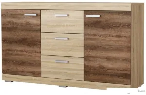 Комод Памир Соната КС-1500 (дуб сонома-дуб сакраменто) фото