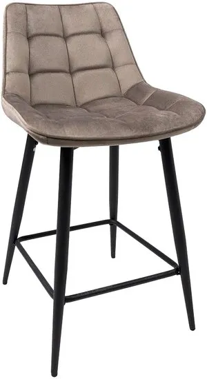 Стул AksHome Linx 86207 (бежевый велюр G062-13/черный) фото