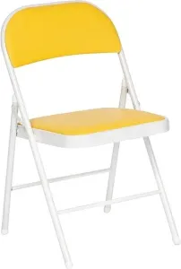 Стул TetChair Folder (желтый/белый) фото