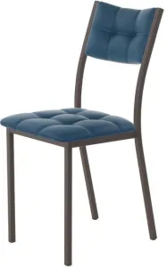 Стул AMC Comfort 3.2.13 (ткань, бирюзовый/коричневый) фото