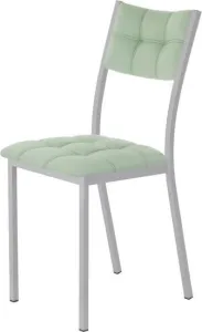Стул AMC Comfort 3.5.10 (ткань, мятный/серебристый) фото