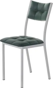 Стул AMC Comfort 3.5.9 (ткань, зеленый/серебристый) фото