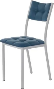 Стул AMC Comfort 3.5.13 (ткань, бирюзовый/серебристый) фото